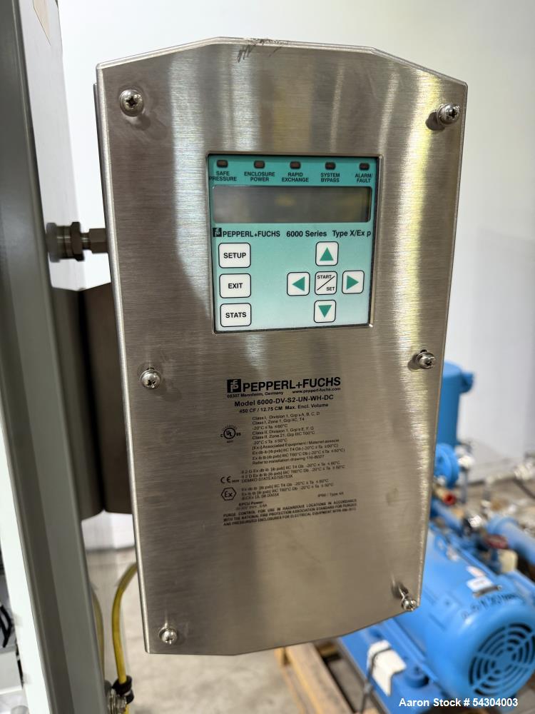 Unused Gemco 1 CF Double Cone Vacuum Dryer – Stainless Steel Vacuum Dryer with Agitator & Lump Breaker (2020)