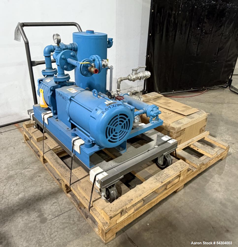 Unused Gemco 1 CF Double Cone Vacuum Dryer – Stainless Steel Vacuum Dryer with Agitator & Lump Breaker (2020)