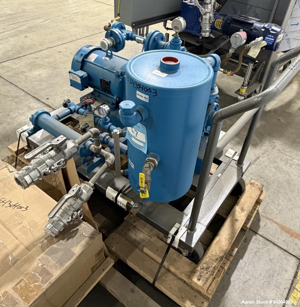 Unused Gemco 1 CF Double Cone Vacuum Dryer – Stainless Steel Vacuum Dryer with Agitator & Lump Breaker (2020)