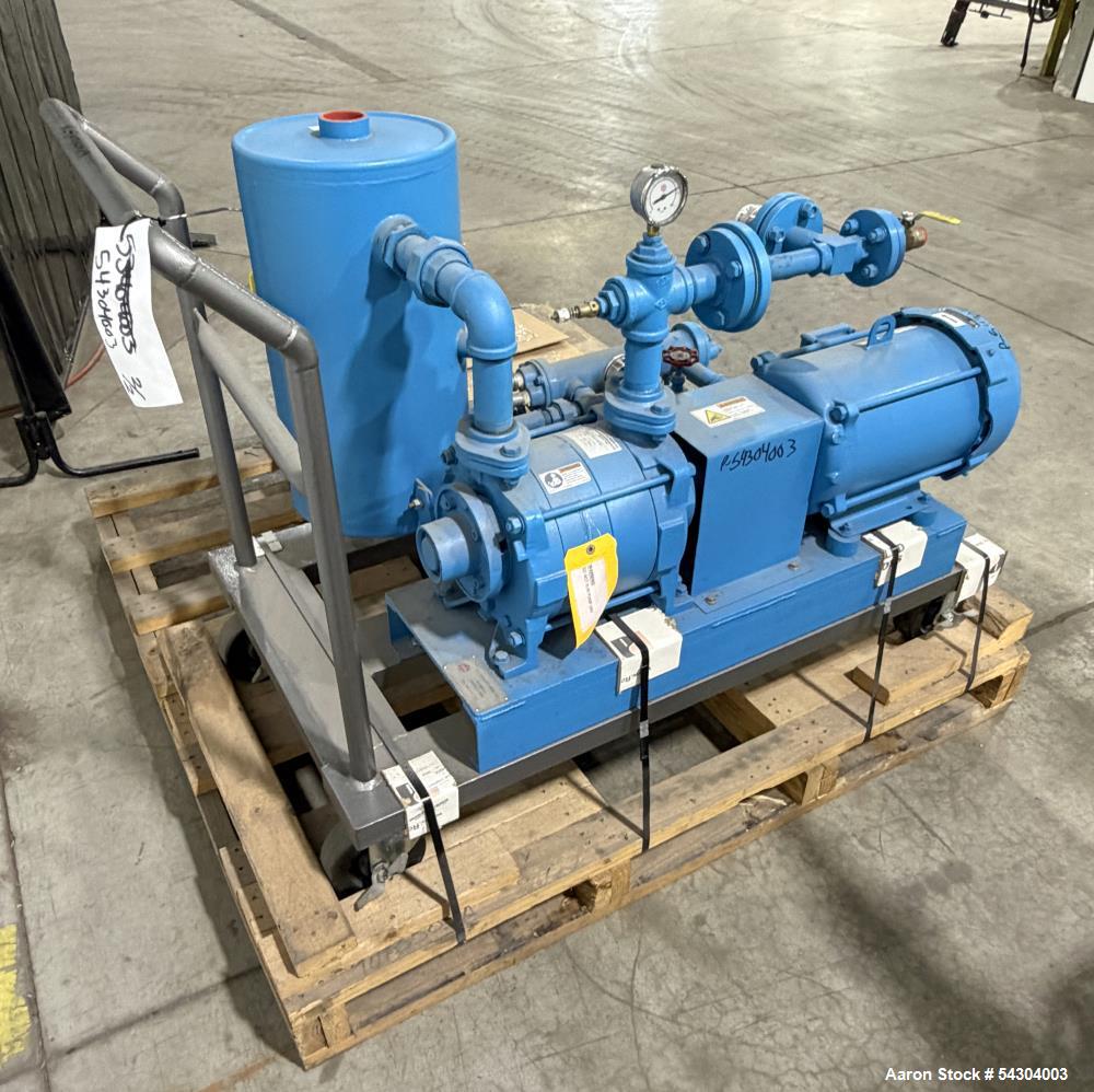 Unused Gemco 1 CF Double Cone Vacuum Dryer – Stainless Steel Vacuum Dryer with Agitator & Lump Breaker (2020)