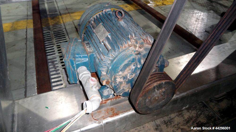 Used Stainless Steel Gemco Double Cone Vacuum Dryer
