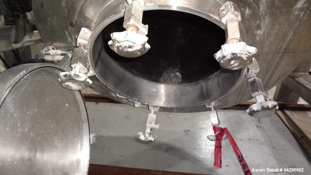 Used Gemco Double Cone Vacuum Dryer