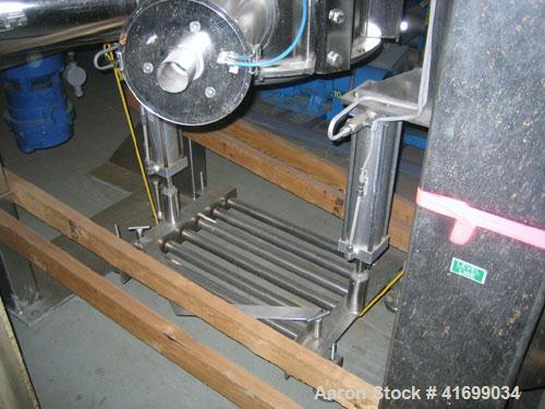Used Gemco Slant Cone Vacuum Dryer, 3 cubic feet, model Formulator, Hastelloy C276 on product contact surfaces. Maximum material density 60 pounds per cubic foot. Internal rated 14.9 psi/FV at 250 de...