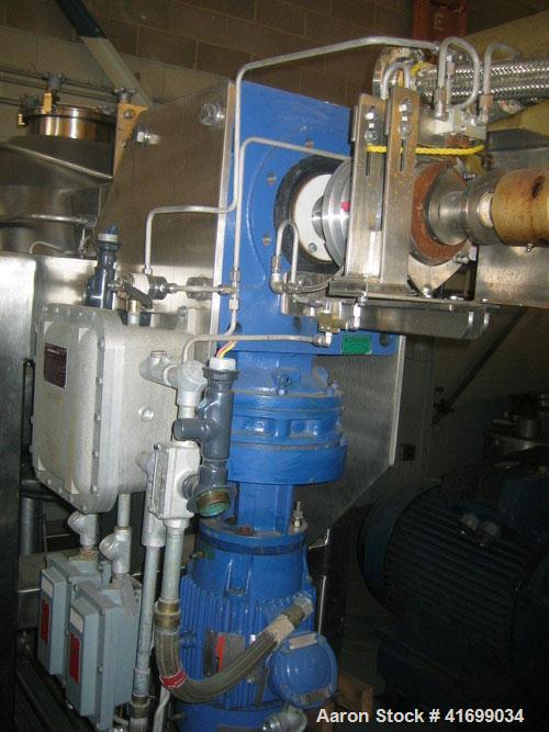 Used Gemco Slant Cone Vacuum Dryer, 3 cubic feet, model Formulator, Hastelloy C276 on product contact surfaces. Maximum material density 60 pounds per cubic foot. Internal rated 14.9 psi/FV at 250 de...