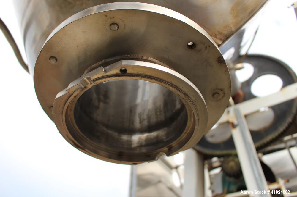 Used Gemco Twin Shell Vacuum Dryer, Model Formulator