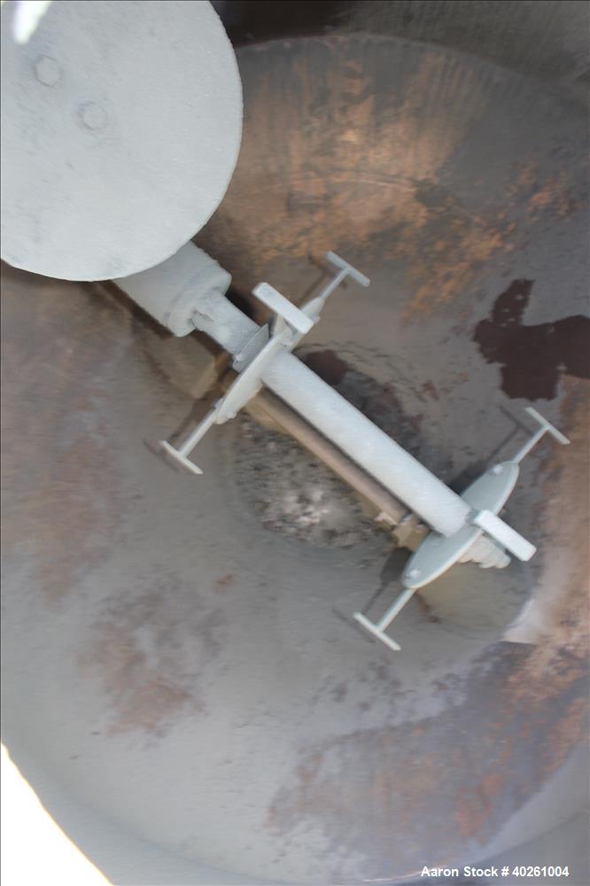 Used Gemco Double Cone Vacuum Dryer, Model Formulator, Approximately 40 Cubic Feet Working Capacity, 304 Stainless Steel. Maximum material density 65 pounds per cubic foot. Internal rated Vacuum at 5...