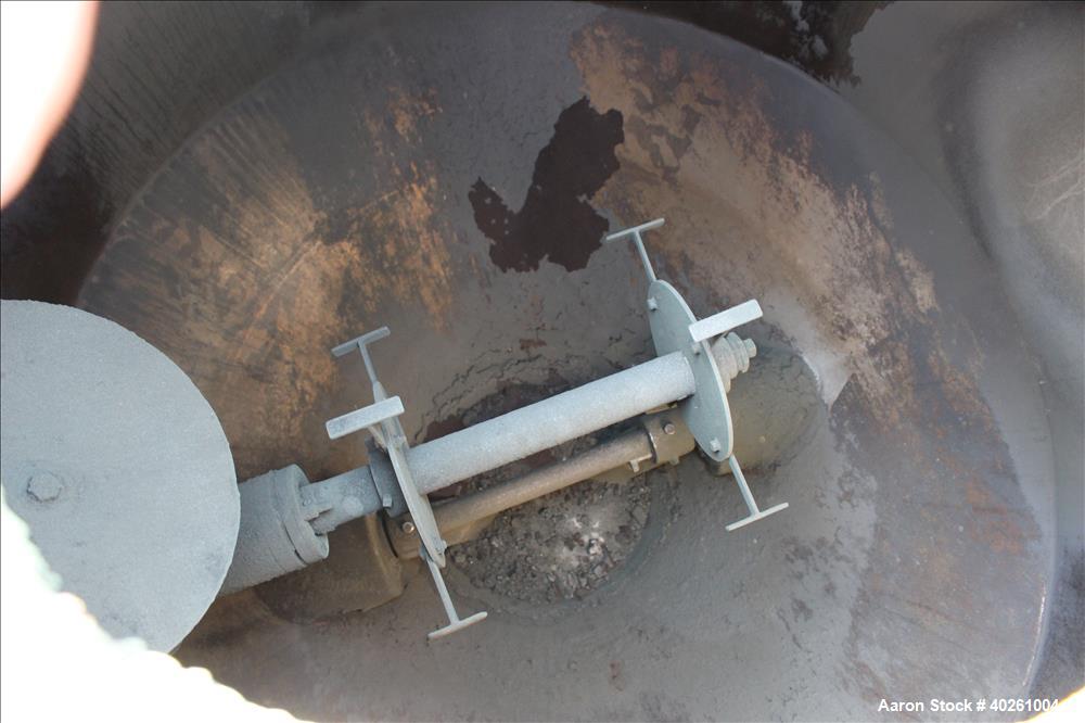 Used Gemco Double Cone Vacuum Dryer, Model Formulator, Approximately 40 Cubic Feet Working Capacity, 304 Stainless Steel. Maximum material density 65 pounds per cubic foot. Internal rated Vacuum at 5...