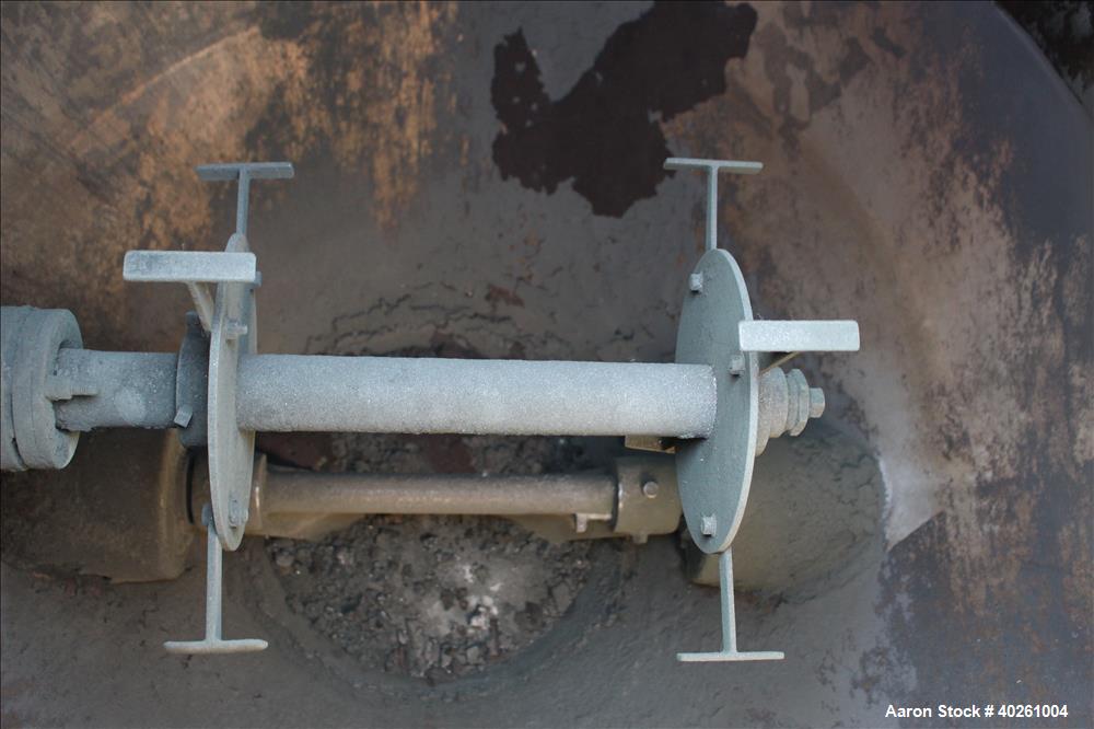 Used Gemco Double Cone Vacuum Dryer, Model Formulator, Approximately 40 Cubic Feet Working Capacity, 304 Stainless Steel. Maximum material density 65 pounds per cubic foot. Internal rated Vacuum at 5...
