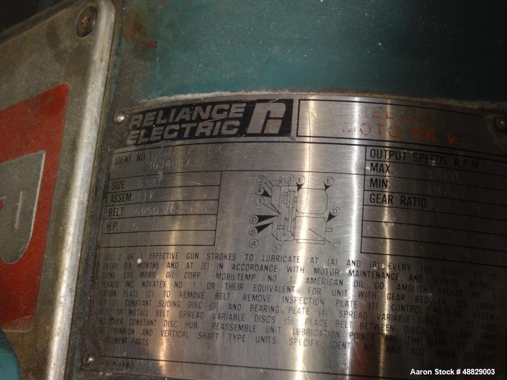 Used Gemco Twin Shell Vacuum Dryer, Model Formulator