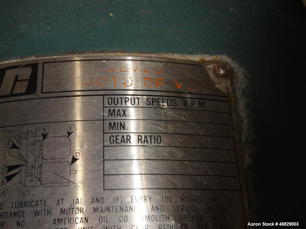 Used Gemco Twin Shell Vacuum Dryer, Model Formulator