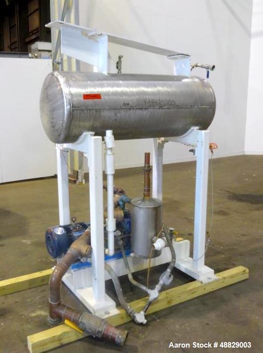 Used- Gemco Twin Shell Vacuum Dryer, Model Formulator