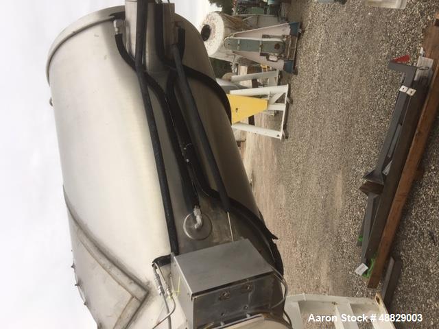 Used Gemco Twin Shell Vacuum Dryer, Model Formulator
