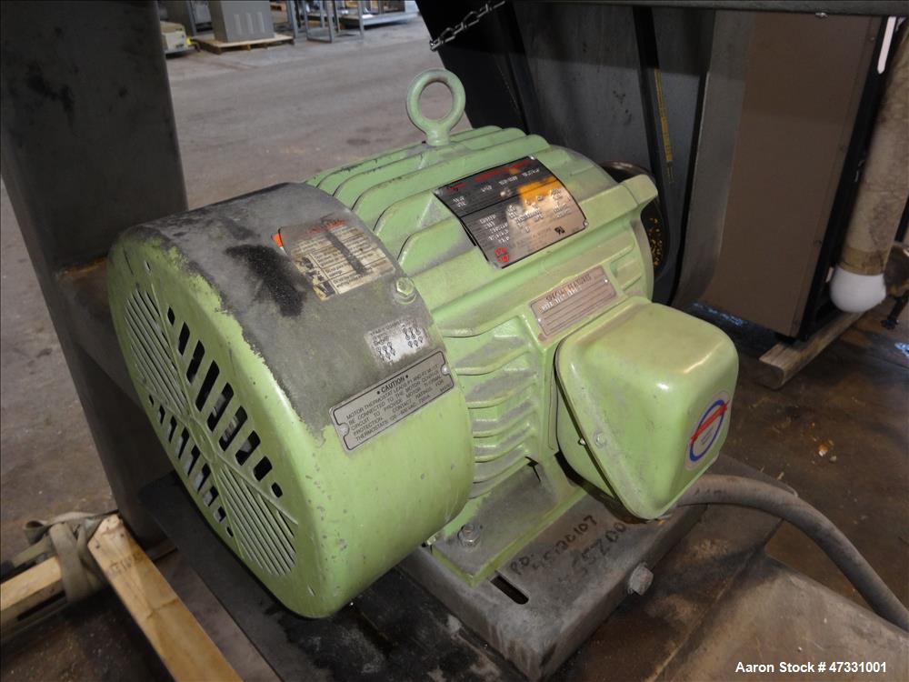 Used Gemco Double Cone Vacuum Dryer, Model Vacuum Dryer, Approximate 30 Cubic F