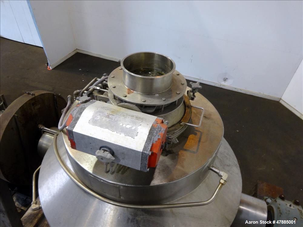 Used Gemco Double Cone Vacuum Dryer, Model Vacuum Dryer.