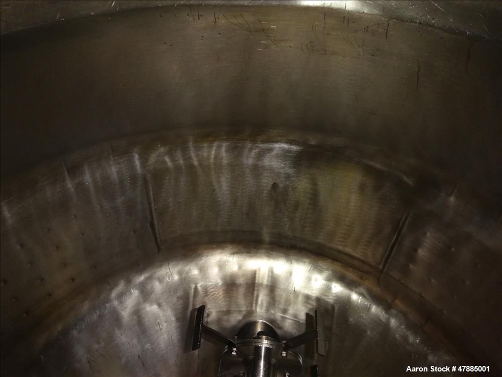 Used Gemco Double Cone Vacuum Dryer, Model Vacuum Dryer.