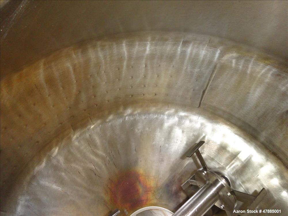 Used Gemco Double Cone Vacuum Dryer, Model Vacuum Dryer.