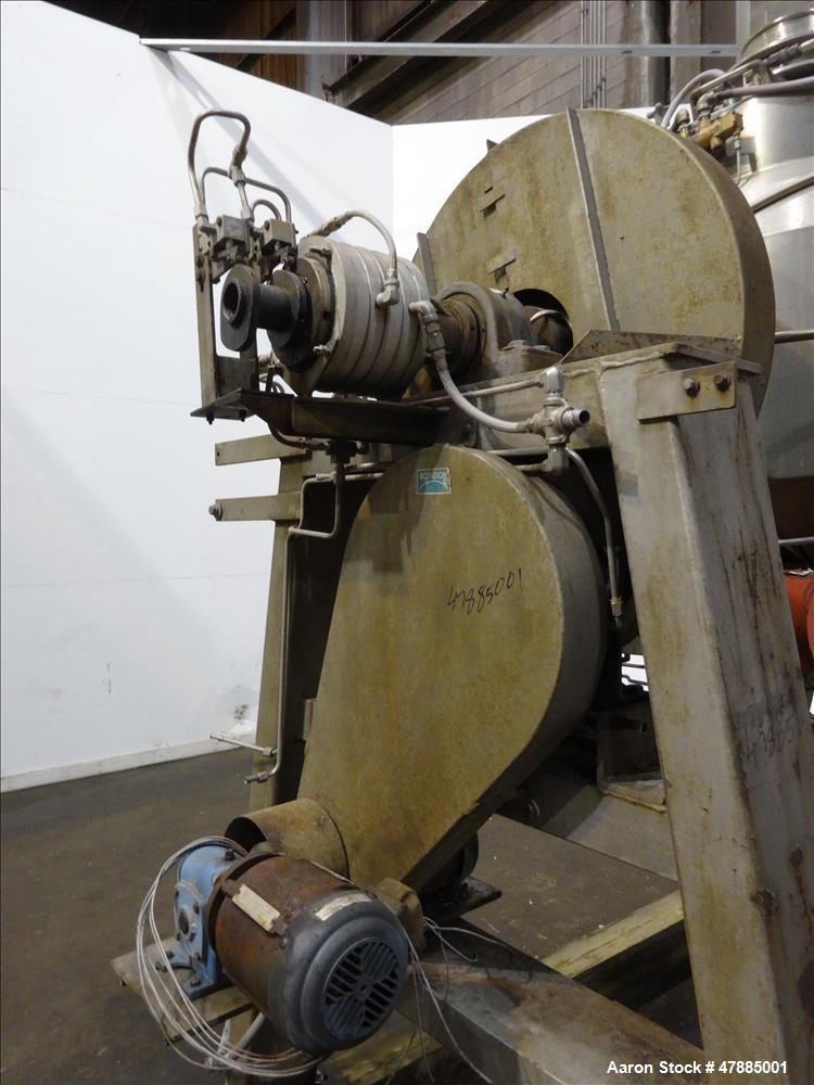 Used Gemco Double Cone Vacuum Dryer, Model Vacuum Dryer.