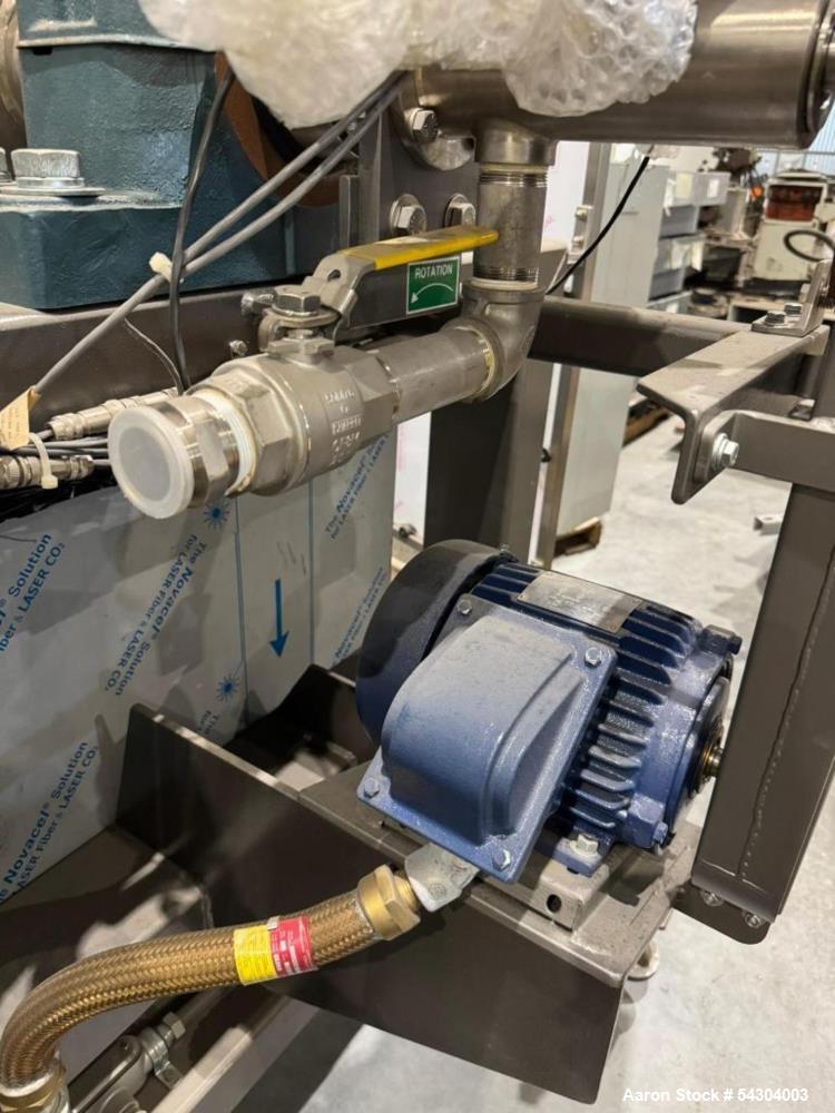 UNUSED  Gemco 1 cuft Double Cone Vacuum Dryer. Internal FV @ 250 Deg. F. Jacket 50 psi @ 250 Deg. F.  ASME- NB #3291 XP Panel with VFDs for main motor and lump breaker- 550-3300 rpm. Vessel Speed  VF...