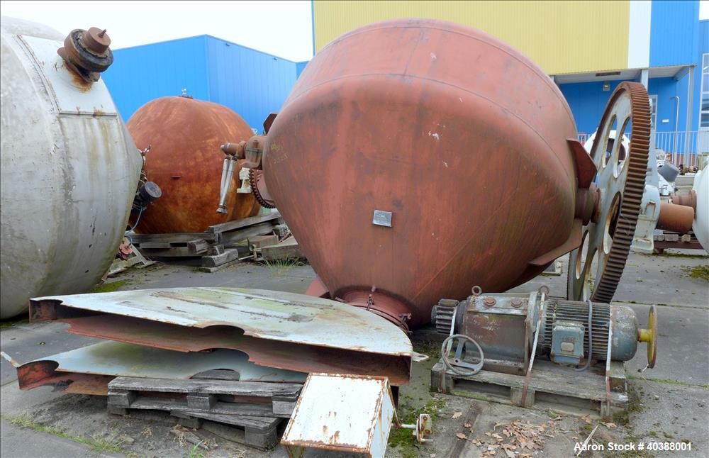 Used 235 Cubic Feet Klein Double Cone Vacuum Dryer