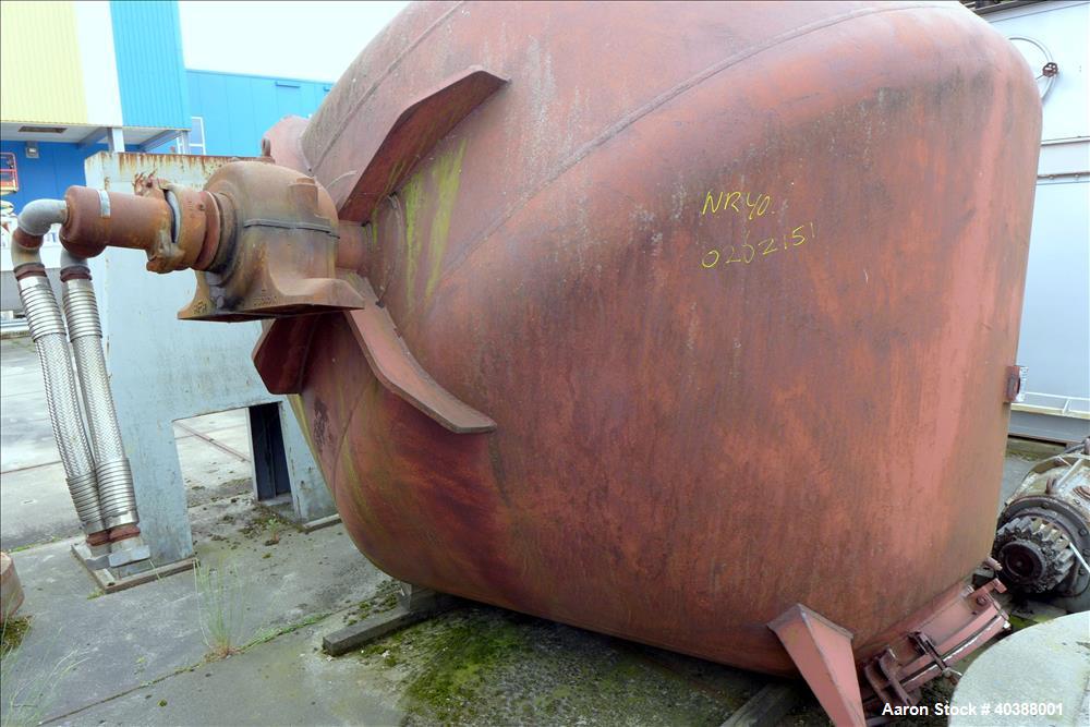 Used 235 Cubic Feet Klein Double Cone Vacuum Dryer