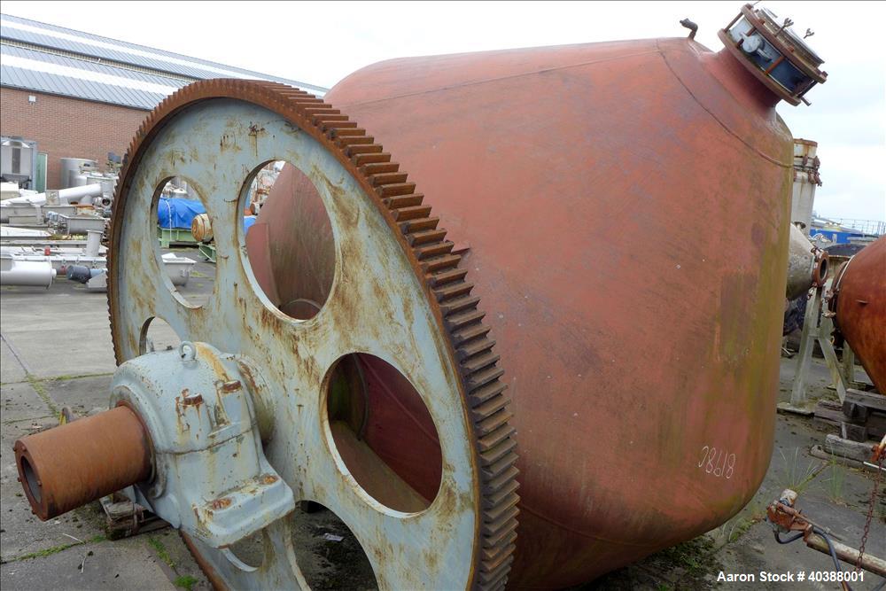 Used 235 Cubic Feet Klein Double Cone Vacuum Dryer