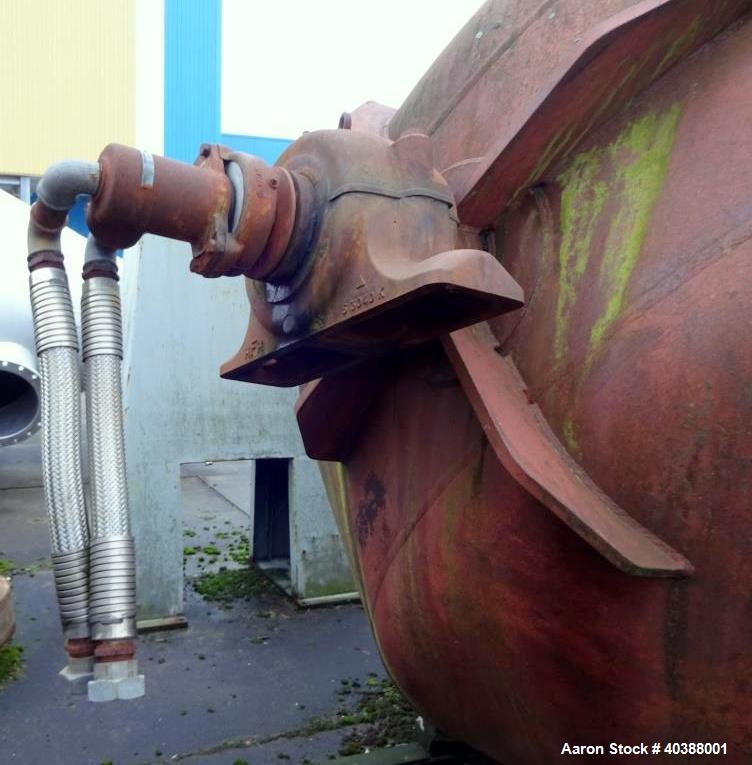 Used 235 Cubic Feet Klein Double Cone Vacuum Dryer