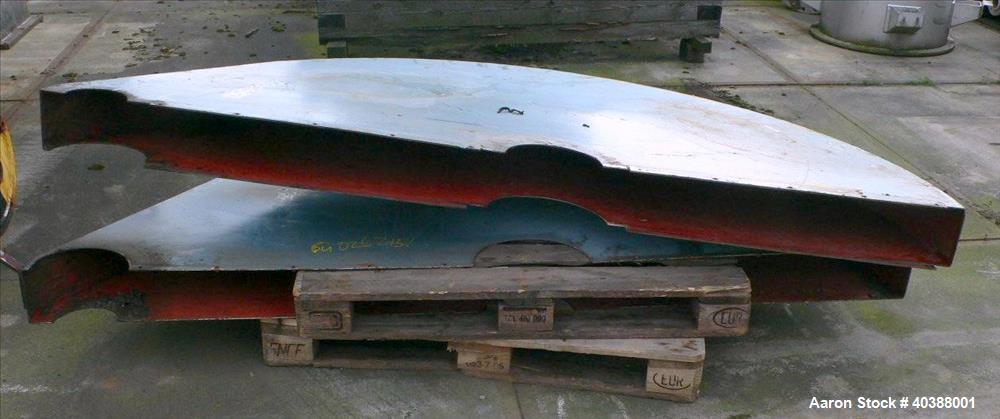 Used 235 Cubic Feet Klein Double Cone Vacuum Dryer