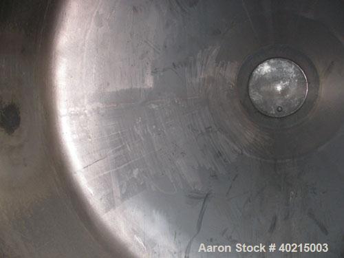 Used Patterson Double Cone Dryer, Model 1890. Size 132 cubic feet; 7'6" Conaform; design pressure 25 psig (jacket side); design temperature 300 deg F; motor 15 hp; 1800 rpm; 330/575 volt, 3 phase, 60...