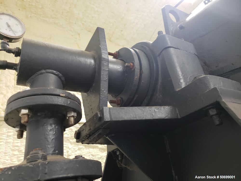 Used Patterson Double Cone Conaform Dryer, Model 1890