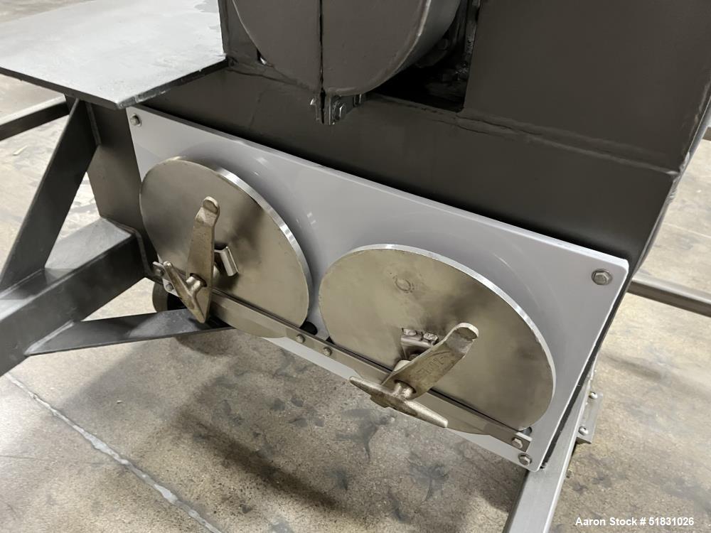 Used Patterson-Kelley 1-Cubic Foot Solids Processor. Jacketed shell rated for 30 psi @ 250 degrees F. 3/60/460V.