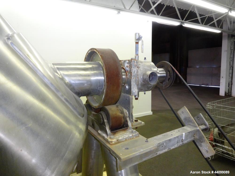 Used Stainless Steel Patterson Kelley Twin Shell Solids Processor