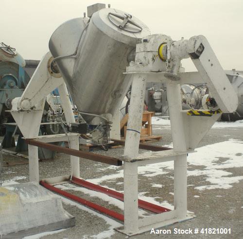 Used Stainless Steel Patterson Kelley Twin Shell Solids Processor