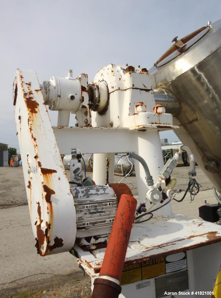 Used Stainless Steel Patterson Kelley Twin Shell Solids Processor