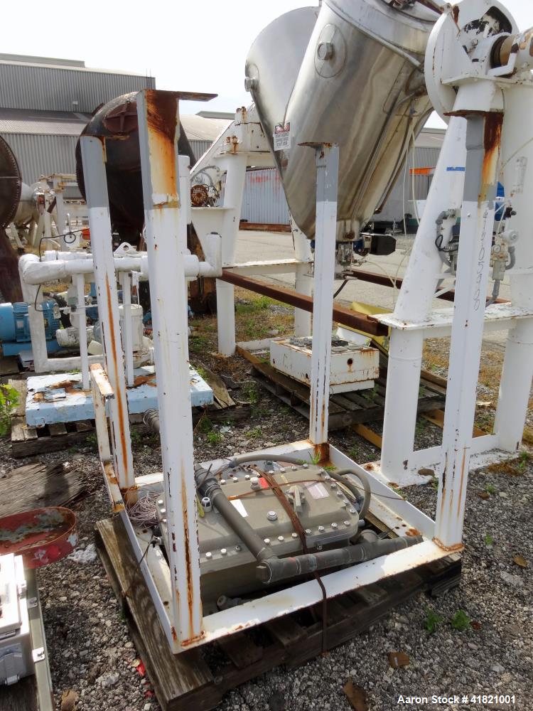 Used Stainless Steel Patterson Kelley Twin Shell Solids Processor