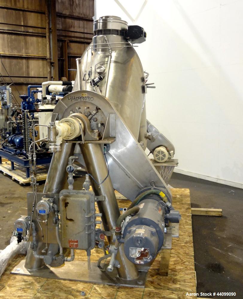 Used Stainless Steel Patterson Kelley Twin Shell Solids Processor