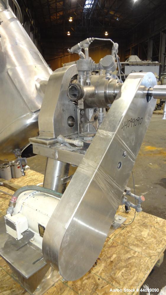 Used Stainless Steel Patterson Kelley Twin Shell Solids Processor