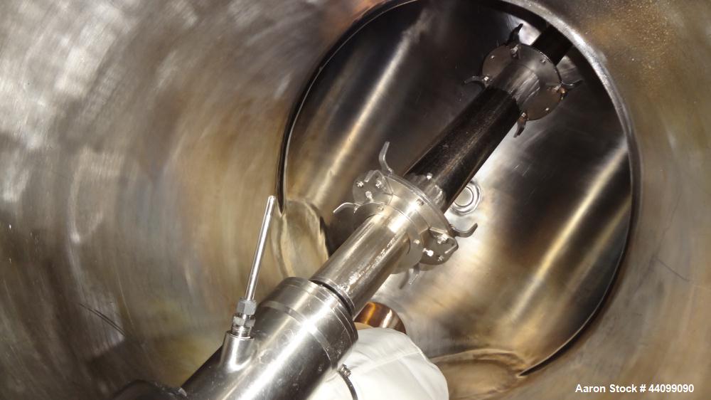 Used Stainless Steel Patterson Kelley Twin Shell Solids Processor