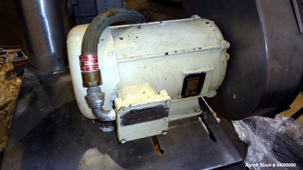 Used Stainless Steel Patterson Kelley Twin Shell Solids Processor