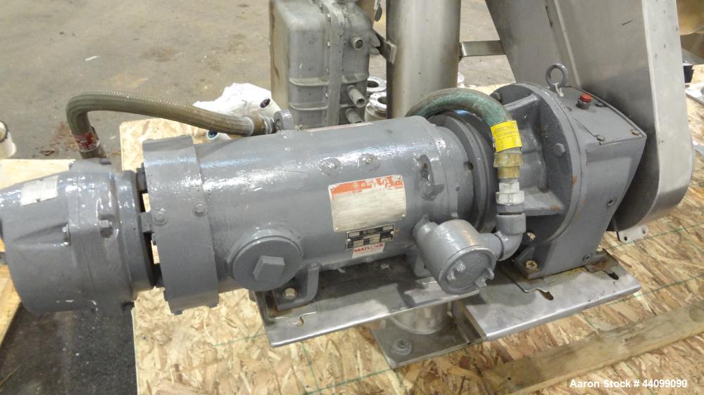 Used Stainless Steel Patterson Kelley Twin Shell Solids Processor