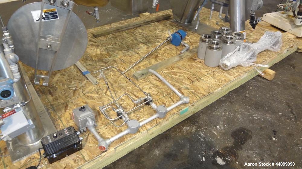 Used Stainless Steel Patterson Kelley Twin Shell Solids Processor