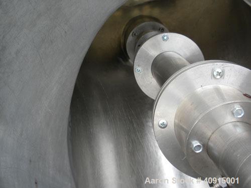 Used Patterson Kelley Twin Shell Solids Processor, 2 cubic feet, 304 stainless steel. Maximum material density 100 pounds per cubic foot. Internal rated full vacuum, carbon steel jacket rated 30 psi ...
