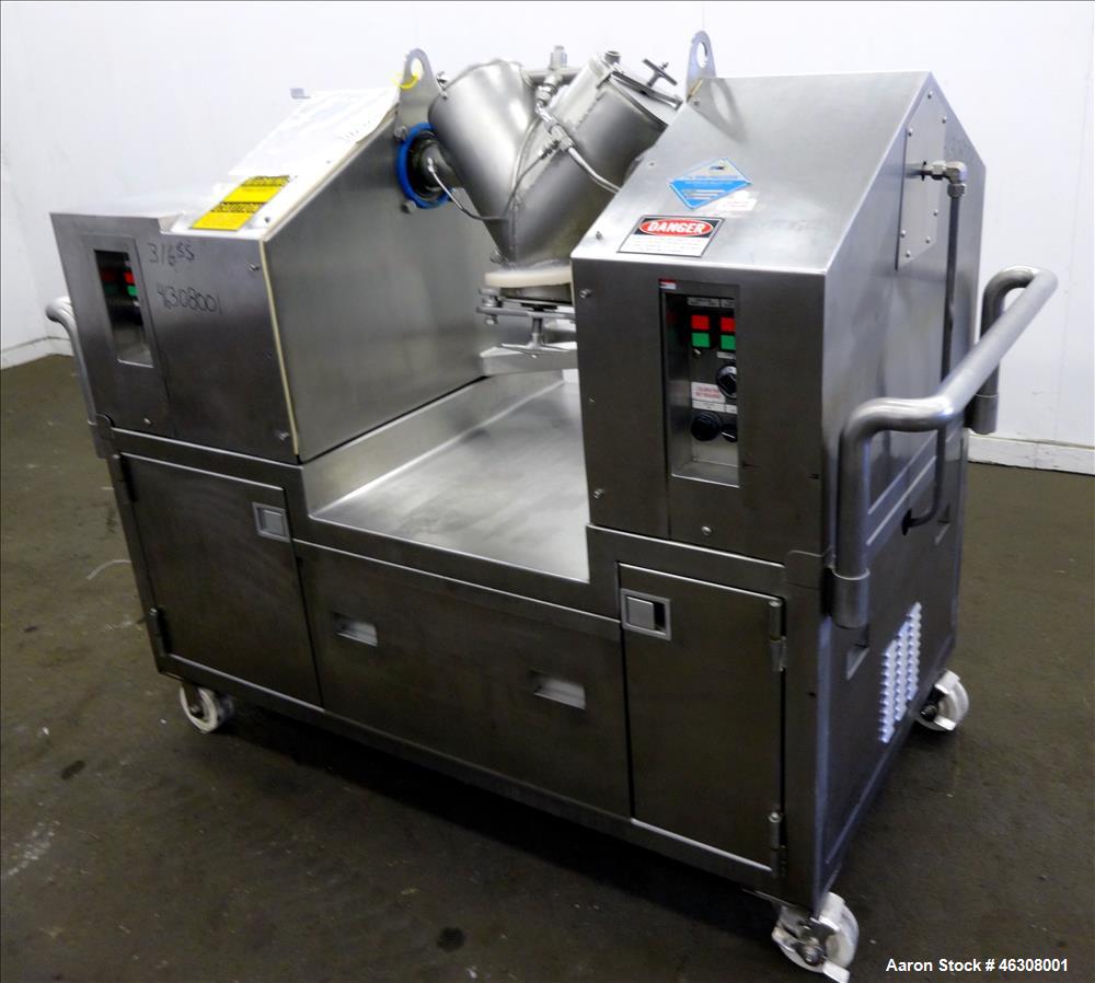 Used: Patterson Kelley Mini Processor 8 Quart Twin Shell Vacuum Dryer