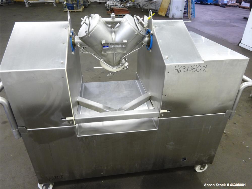 Used: Patterson Kelley Mini Processor 8 Quart Twin Shell Vacuum Dryer