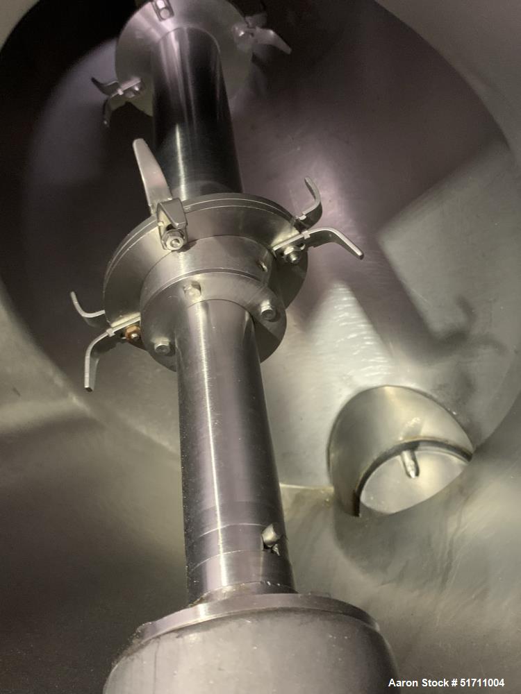 Used Industrial Patterson Kelley Twin Shell Solids Processor – 3 Cubic Feet, Vacuum & XP Motor