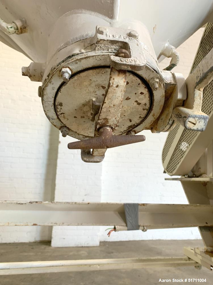 Used Industrial Patterson Kelley Twin Shell Solids Processor – 3 Cubic Feet, Vacuum & XP Motor