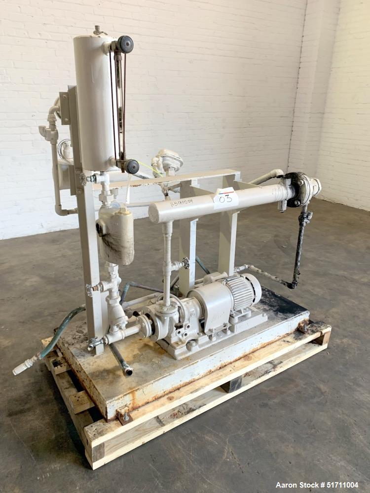 Used Industrial Patterson Kelley Twin Shell Solids Processor – 3 Cubic Feet, Vacuum & XP Motor