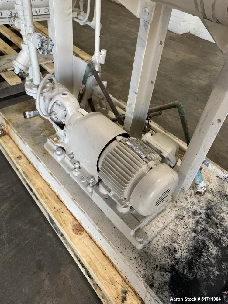 Used Industrial Patterson Kelley Twin Shell Solids Processor – 3 Cubic Feet, Vacuum & XP Motor