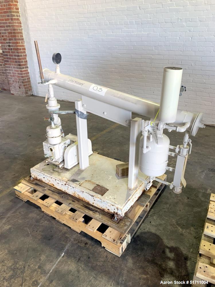 Used Industrial Patterson Kelley Twin Shell Solids Processor – 3 Cubic Feet, Vacuum & XP Motor
