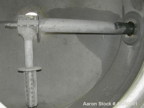Used Patterson Pump Company Double Cone Dryer, model 415, 29 cubic feet working capacity, 41.42 total, 316 stainless steel. Internal rated FV/30 psi @ 350 degrees F, jacket rated 45 psi @ 350 degrees...