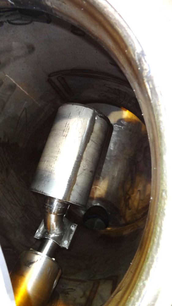 Used Stainless Steel Patterson Industries Twin Shell Vacuum Dryer